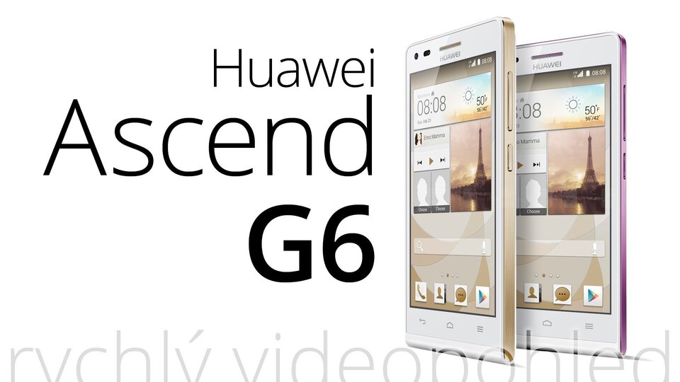Huawei Ascend G6 (LTE) – rychlý videopohled