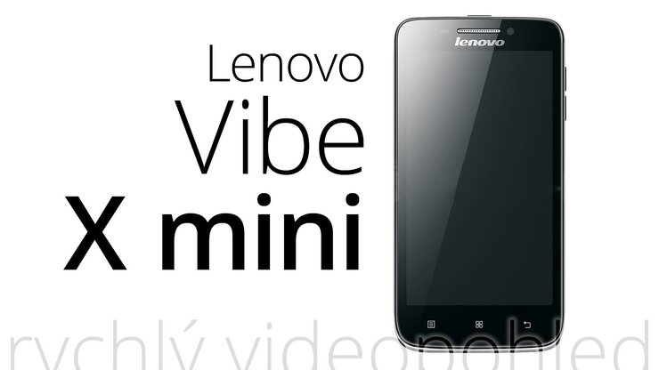 Lenovo Vibe X mini – rychlý videopohled