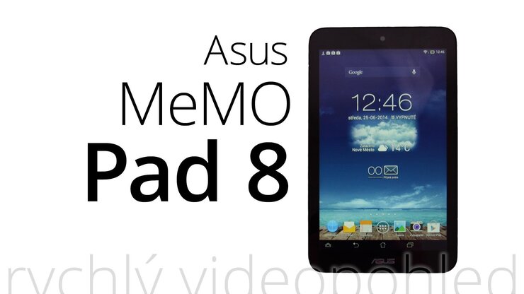 Asus MeMo Pad 8 – rychlý videopohled