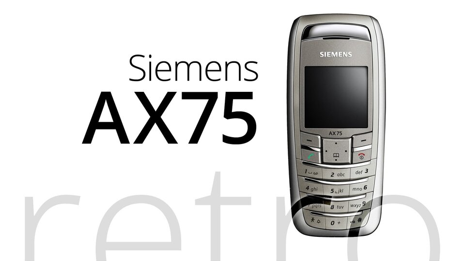 Retro: Siemens AX75