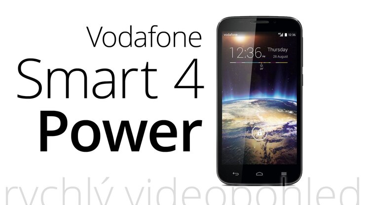 Vodafone Smart 4 Power – rychlý videopohled