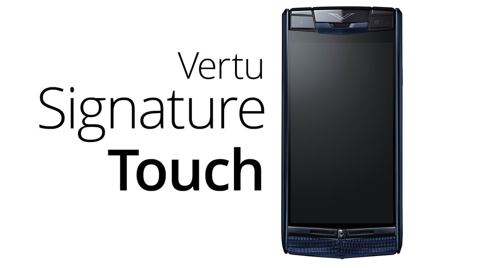 Vertu Signature Touch – videopohled