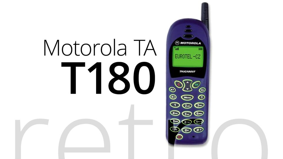 Retro: Motorola TalkAbout T180