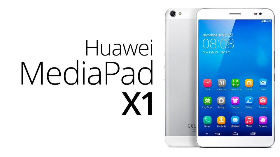 Huawei MediPad X1 – videopohled