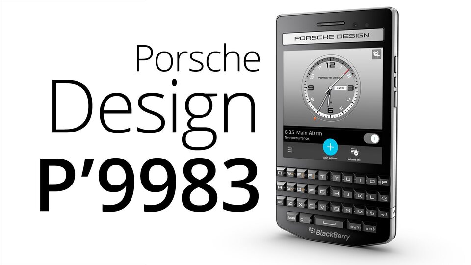 BlackBerry Porsche Design P'9983 – videopohled