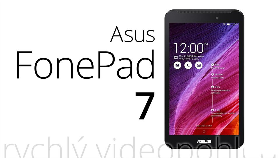 Asus FonePad 7 – videopohled