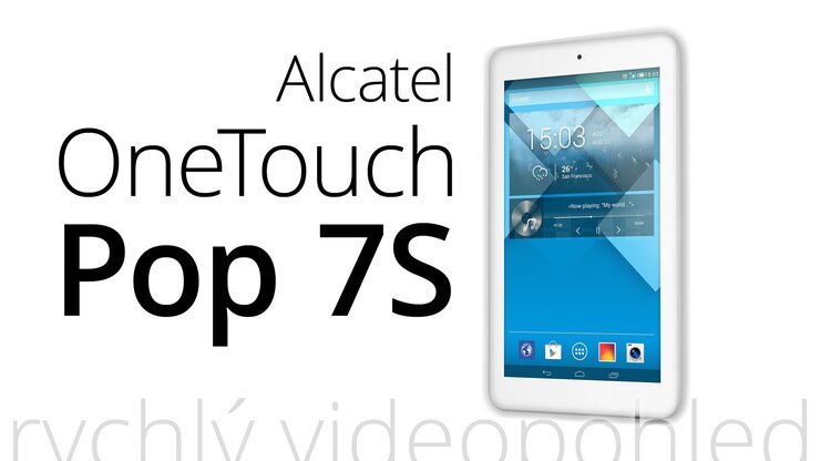 Alcatel OneTouch Pop 7S – rychlý videopohled