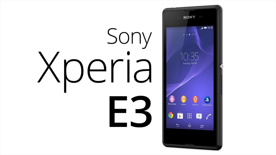 Sony Xperia E3 – videopohled
