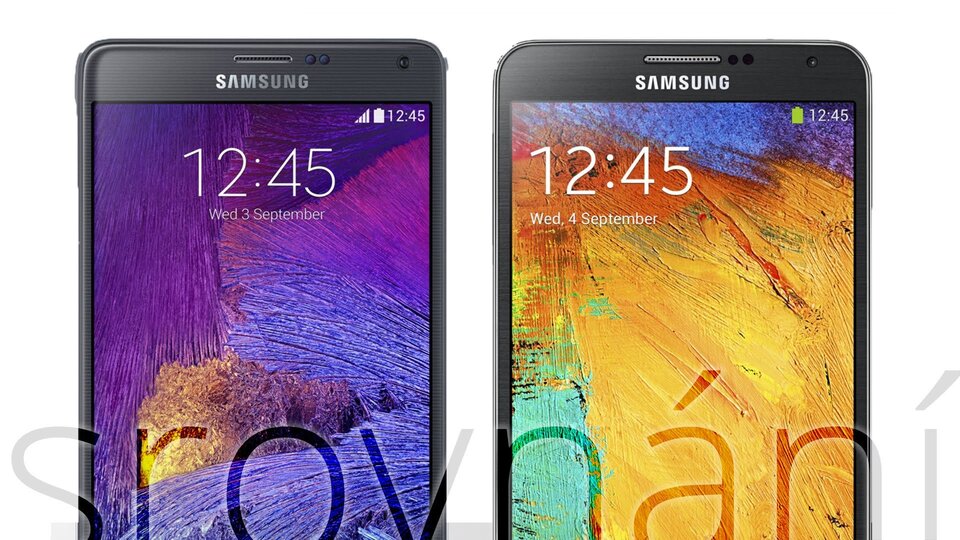 Samsung Galaxy Note 4 vs. Note 3 – srovnání