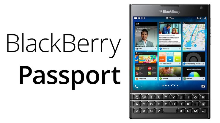 BlackBerry Passport – videopohled