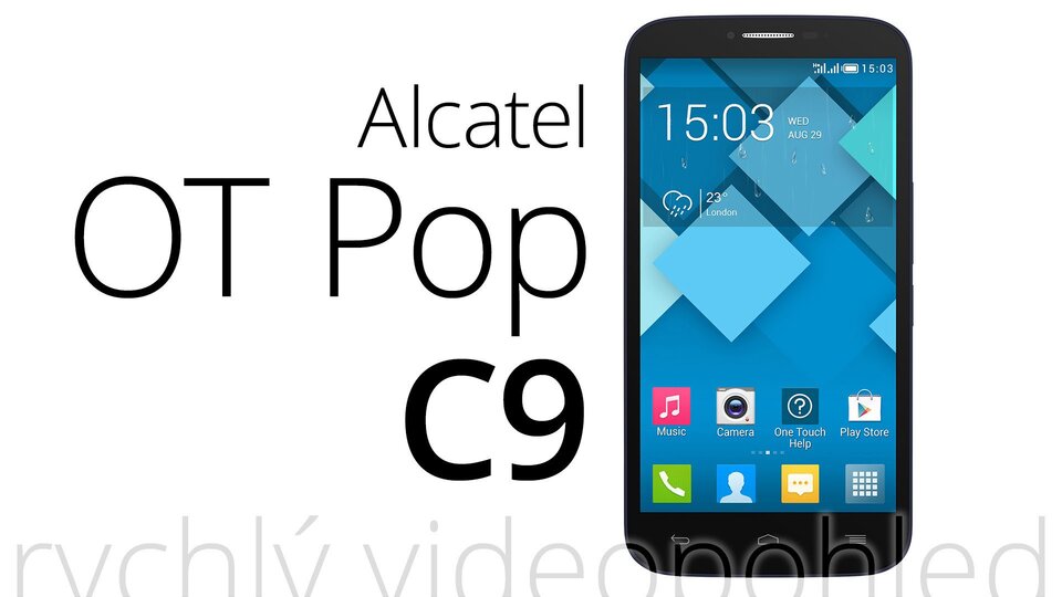 Alcatel OneTouch Pop C9 – videopohled