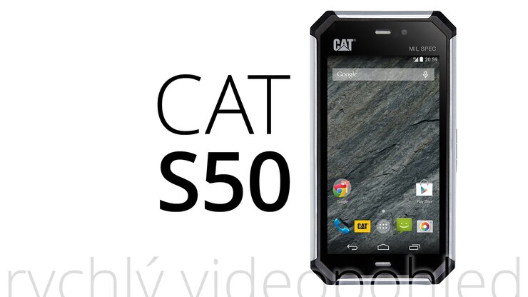 CAT S50 – videopohled