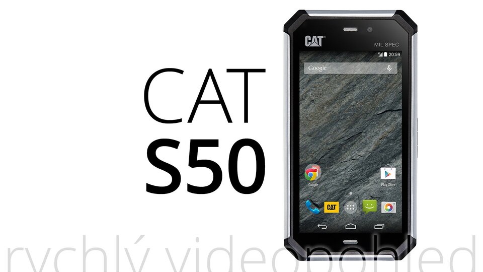 CAT S50 – videopohled