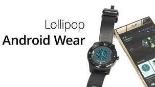 Lollipop v Android Wear – videopohled