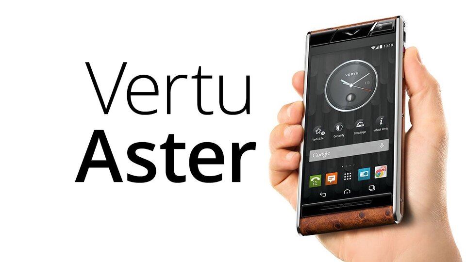 Vertu Aster – videopohled