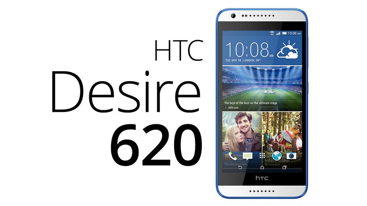 HTC Desire 620 – videopohled