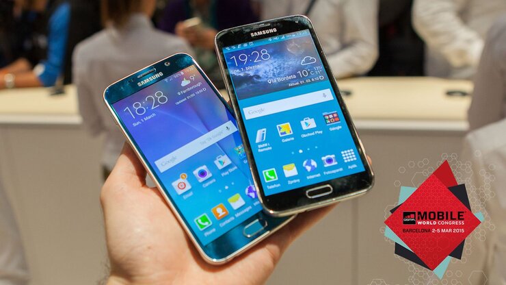 Samsung Galaxy S6 vs. S5 – MWC 2015