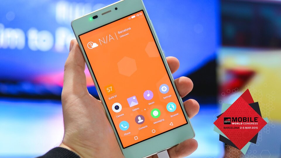 Gionee Elife S7 – první pohled z MWC 2015
