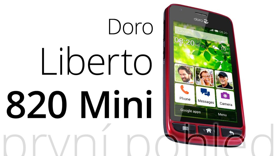 Doro Liberto 820 Mini – první pohled