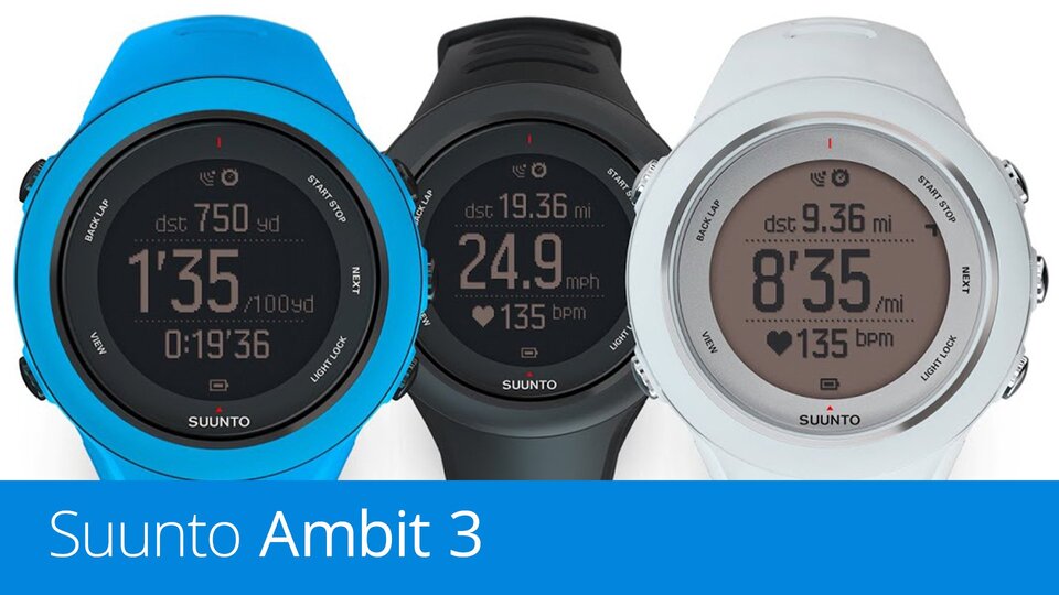 Suunto Ambit 3 – videopohled