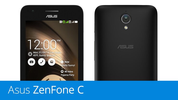 Asus ZenFone C – videopohled