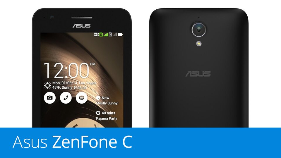 Asus ZenFone C – videopohled