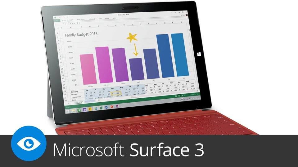 Microsoft Surface 3 – Build 2015