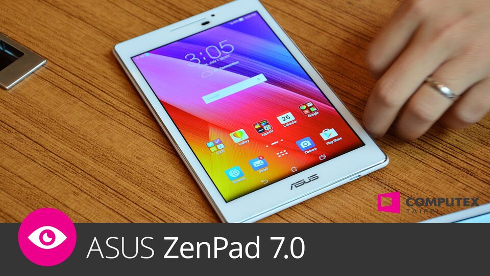 ASUS ZenPad 7.0 – první dojmy z Computex 2015