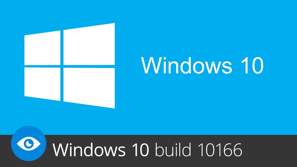 Windows 10 – build 10166