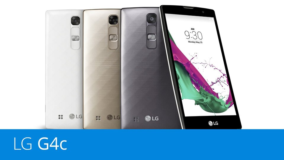LG G4c – videopohled