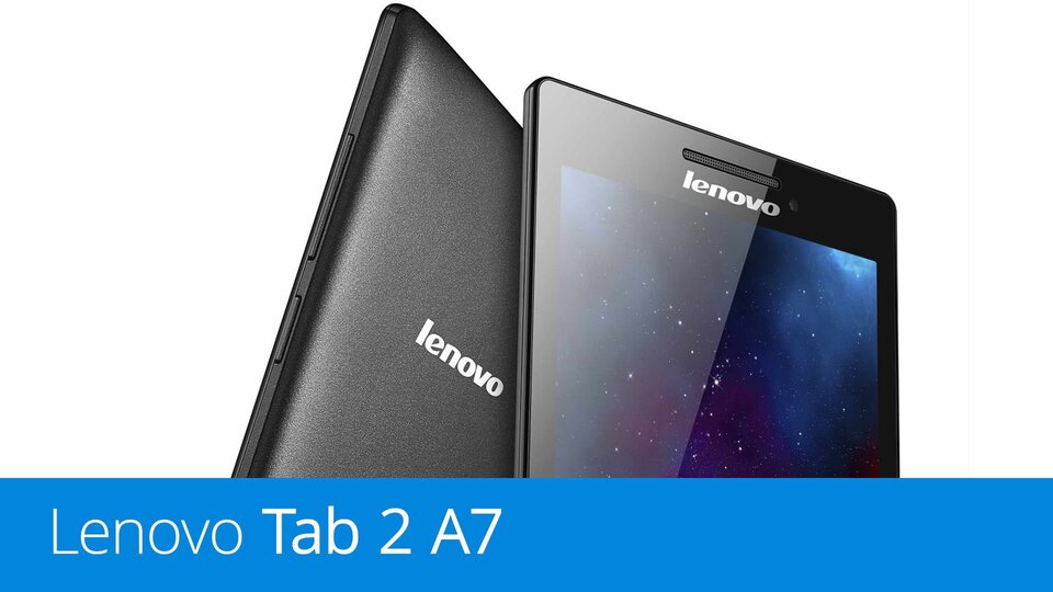 Lenovo Tab 2 A7 – videopohled