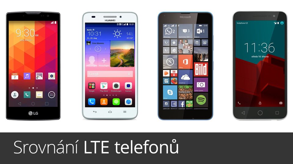 Srovnání LTE telefonů s cenou pod pět tisíc korun – videopohled