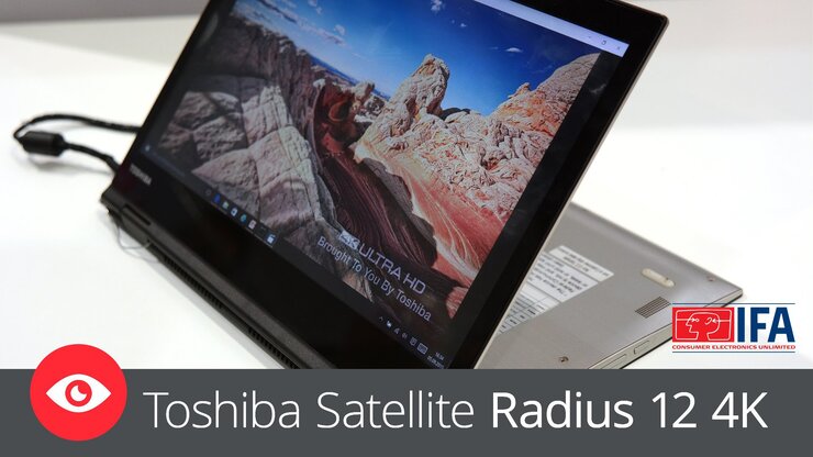 Toshiba Satellite Radius 12 4K – první pohled z IFA 2015