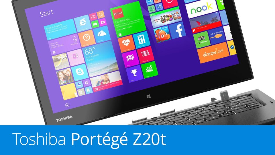 Toshiba Portégé Z20t – videopohled