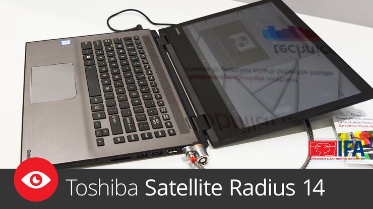 Toshiba Satellite Radius 14 – první pohled z IFA 2015