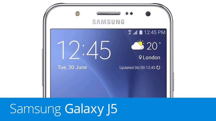 Samsung Galaxy J5 – videopohled
