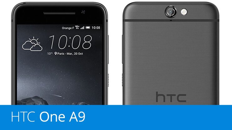 HTC One A9 – videopohled