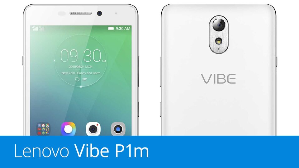 Lenovo Vibe P1m – videopohled
