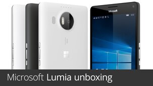 Microsoft Lumia 550, 950 a 950 XL – unboxing