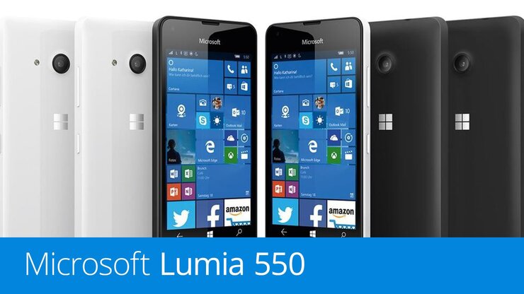 Microsoft Lumia 550 – videopohled