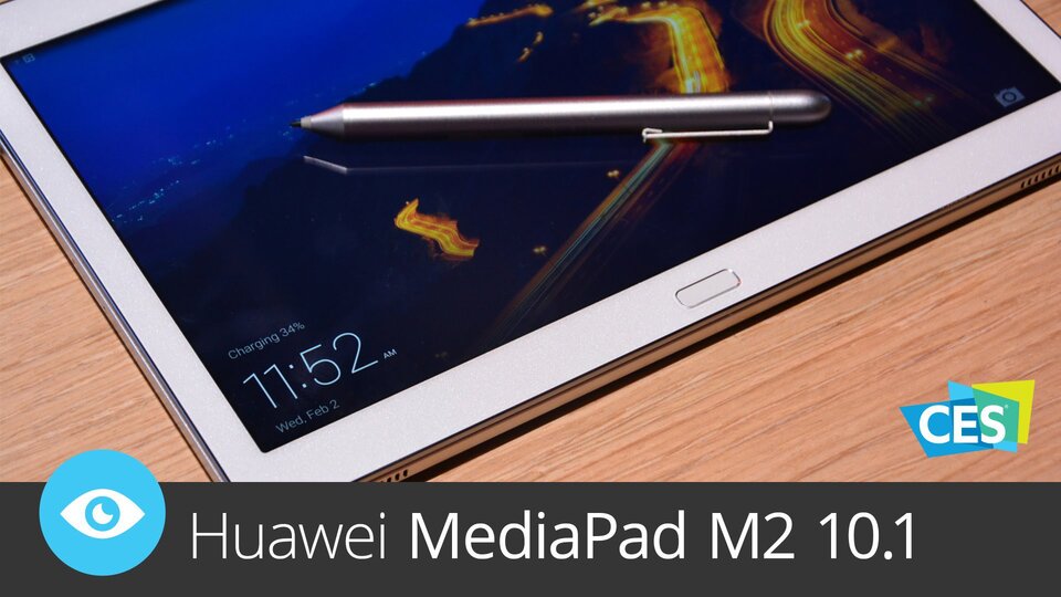 Huawei MediaPad M2 10.1 – CES 2016