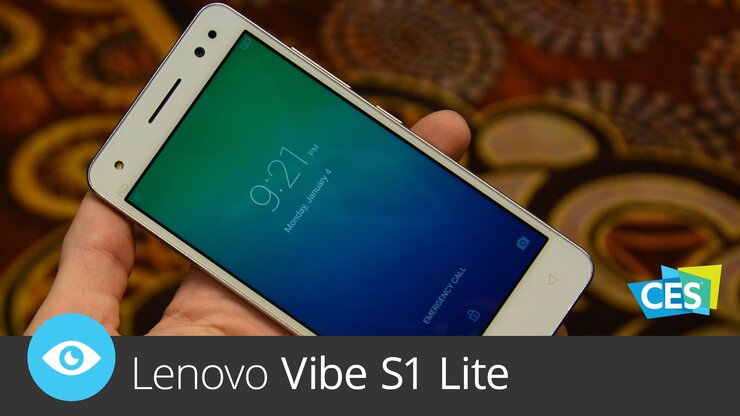 Lenovo Vibe S1 Lite – CES 2016