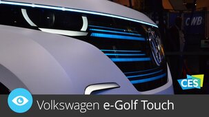 Volkswagen e-Golf Touch – CES 2016