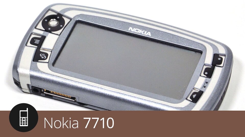 Retro: Nokia 7710