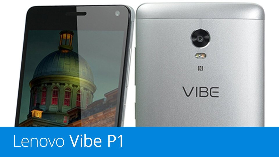 Lenovo Vibe P1 – videopohled