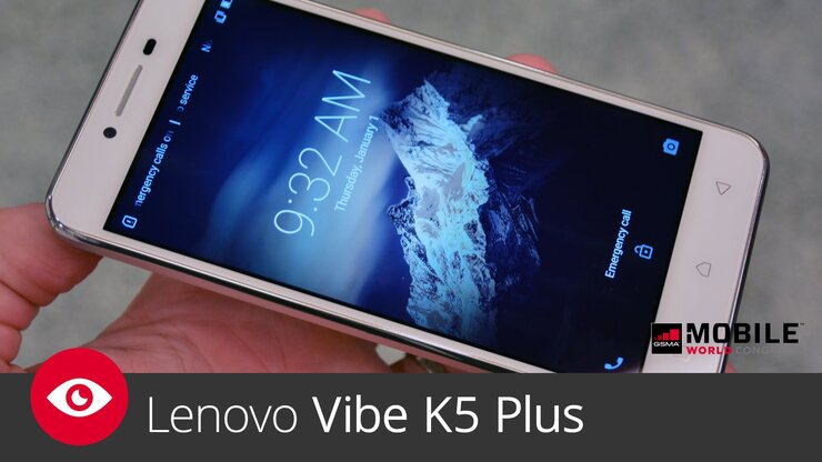 Lenovo Vibe K5 Plus – první pohled z MWC 2016