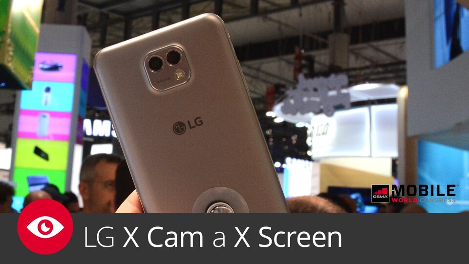 LG X Screen a X Cam – MWC 2016