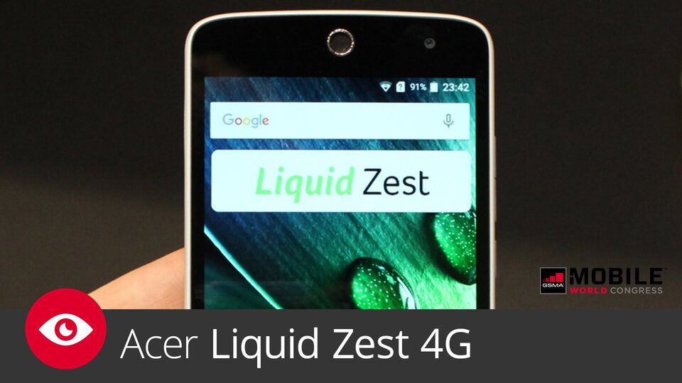 Acer Liquid Zest 4G – MWC 2016