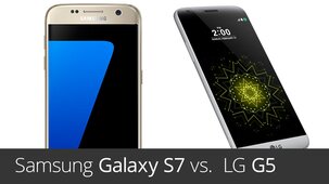 Samsung Galaxy S7 vs.  LG G5 – srovnání