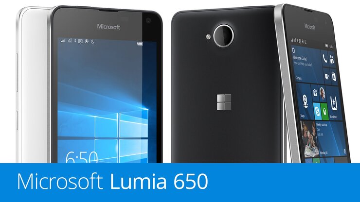 Microsoft Lumia 650 – videopohled
